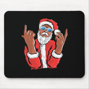 Jultomten Black Man Julafton-familjen Pajama Musmatta