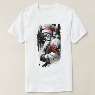Jultomten Bläck Splatter T-Shirt