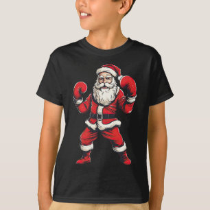 Jultomten Boxer Boxing Kickboxing jul Mart T Shirt