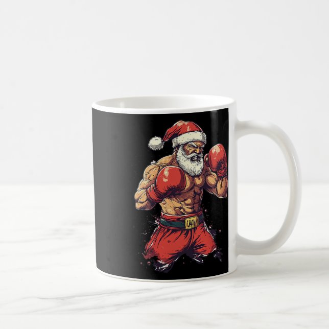 Jultomten Boxing and Muay Thai Kaffemugg (Höger)