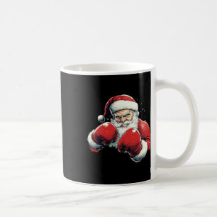 Jultomten Boxing - Jultomten med boxningsgrej Kaffemugg