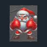 Jultomten Boxing Player Boxer God jul Xm Fleecefilt<br><div class="desc">Jultomten Boxing Player Boxer God jul Julafton Tanktop1</div>