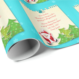 Jultomten Brev från jul Presentpapper