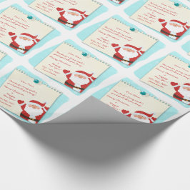 Jultomten Brev från jul Presentpapper