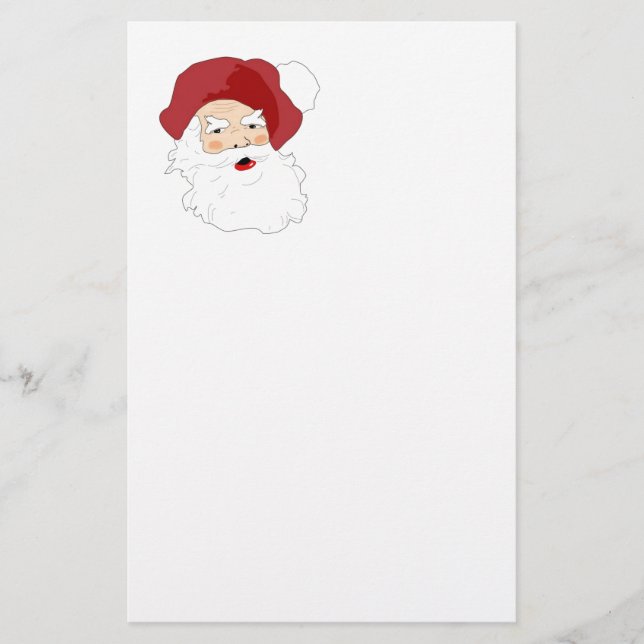 Jultomten Brevpapper (Framsida)