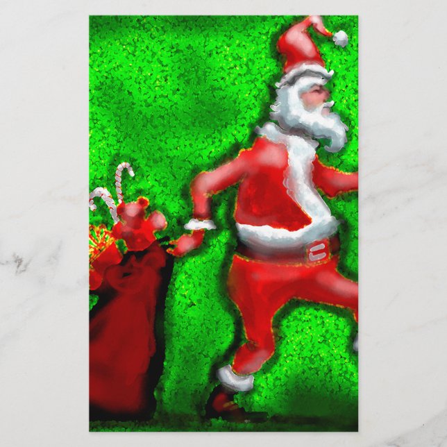 Jultomten Brevpapper (Framsida)