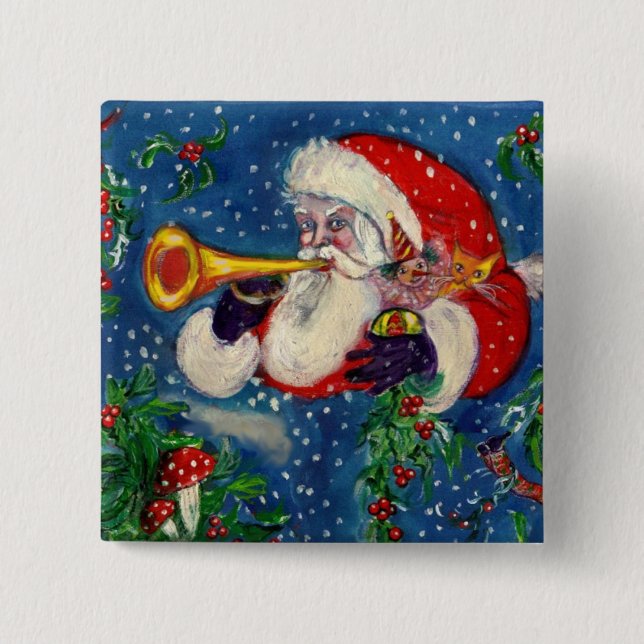 JULTOMTEN BUGLER Musical God Jul Natt Knapp (Framsida)