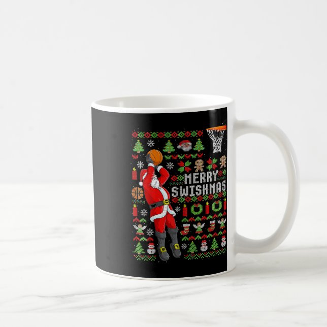 Jultomten Bysketbyll Player - Slam dunk Ugly Kaffemugg (Höger)