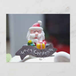 Jultomten Cake jul Party Helg Vykort