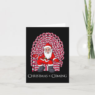 Jultomten Candy cane Throne jul Boys Girls Kort