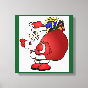 JULTOMTEN CANVASTRYCK