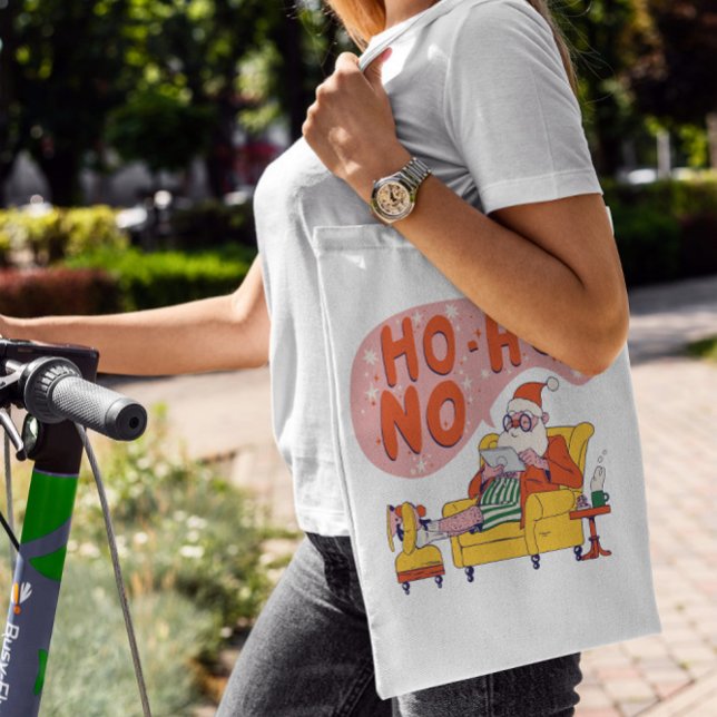 Jultomten Chilling jultomte Bag Tygkasse (Skapare uppladdad)