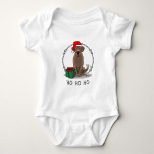 jultomten Chocolate Labrador Retriever Cute T Shirt