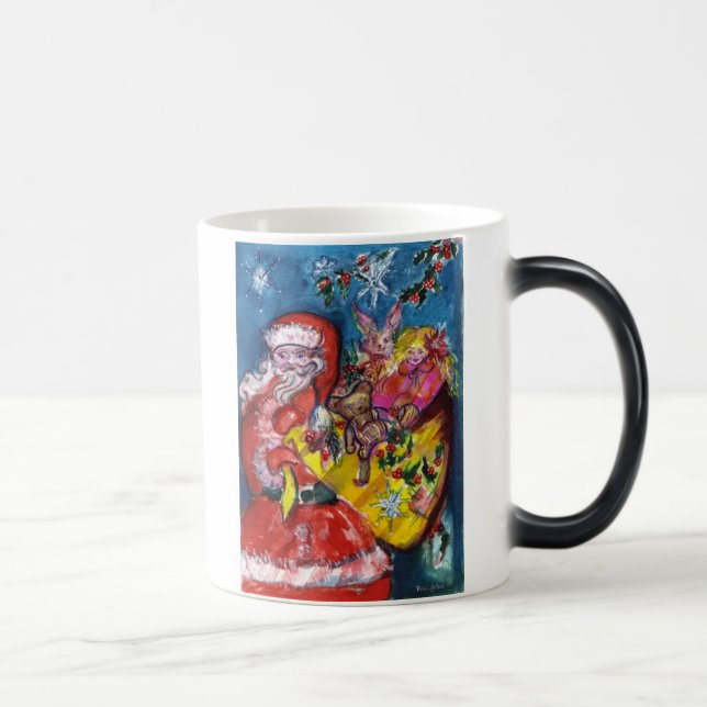 JULTOMTEN, CHRISTMAS GIFT SACK OCH LEKSAKER MAGISK MUGG (Höger)