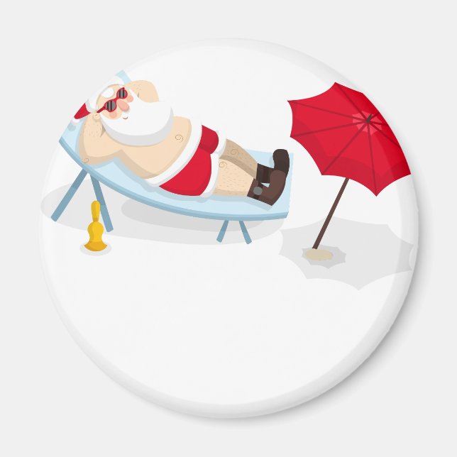 jultomten christmas magnet (Framsidan)