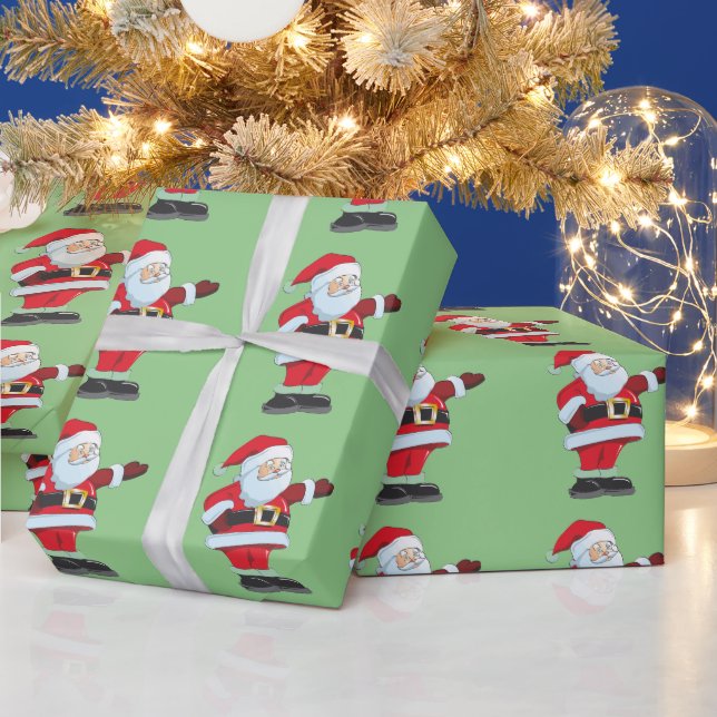 JULTOMTEN CHRISTMAS WRAPPING PAPPER PRESENTPAPPER (Helgdagar)