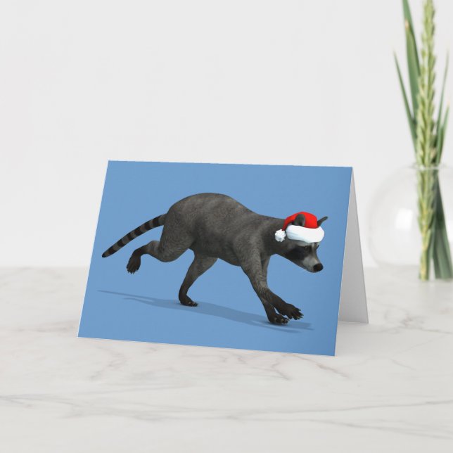 Jultomten Coon Helgkort (Framsida)