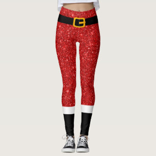 Jultomten Costume Glitter julklubben Leggings