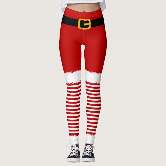 Jultomten Costume-jul Leggings (Framsida)