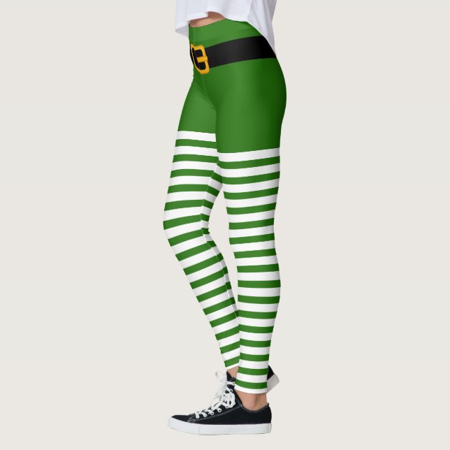 Jultomten Costume-jul Leggings (Vänster)