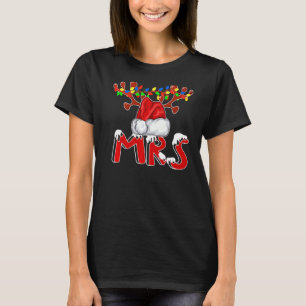 Jultomten Costume jul Pajama för kvinnor T Shirt
