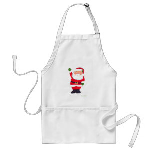 Jultomten Cute Retro Vintage jul Förkläde