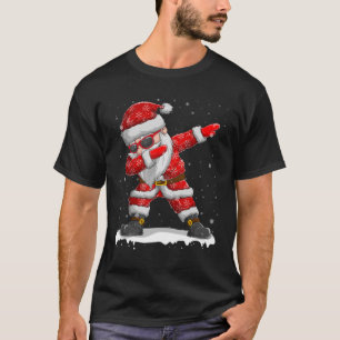 Jultomten Dab julklappar Julafton Dabbing Santa T Shirt