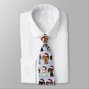jultomten Dachshunds Cute Wiener Hundar jul Slips