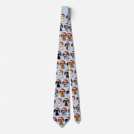 jultomten Dachshunds Cute Wiener Hundar jul Slips