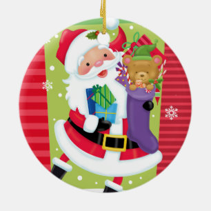 Jultomten Dance Ornament
