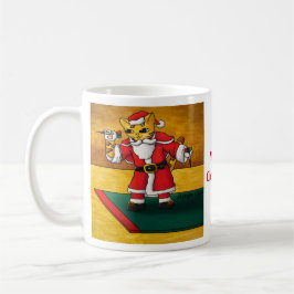 Jultomten Darts Cat Kaffemugg