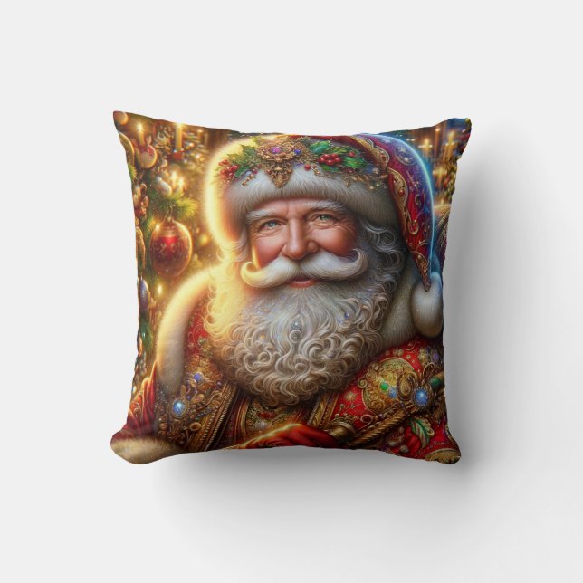 Jultomten Dekorativ kudde (Framsida)