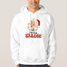 Jultomten denna säsong hoodie