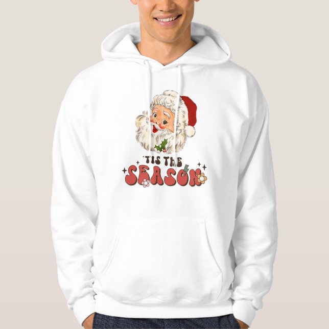 Jultomten denna säsong hoodie (Framsida)