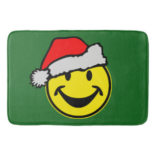 Jultomten din backgr. & idéer badrumsmatta