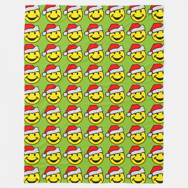 Jultomten din backgr. & idéer fleecefilt (Framsidan)