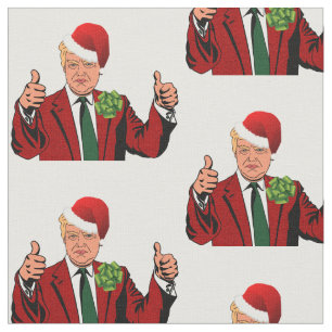 jultomten donald trumpchristmas-väv tyg