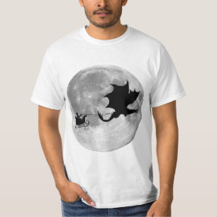 Jultomten Dragon Rider Sleigh Ride T-shirt