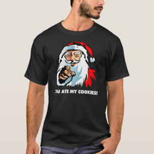Jultomten: Du åt min kakor T-shirt
