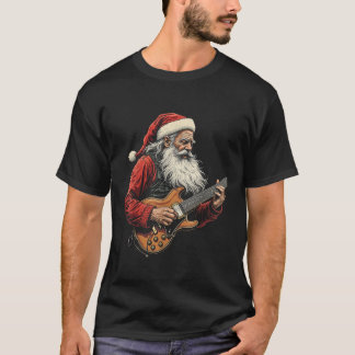 Jultomten elgitarr t shirt