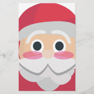 jultomten emoji brevpapper