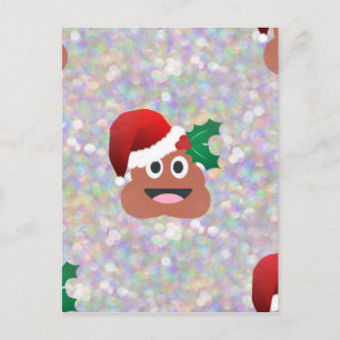 jultomten emoji helg vykort