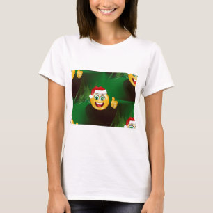 jultomten emojis tee shirt