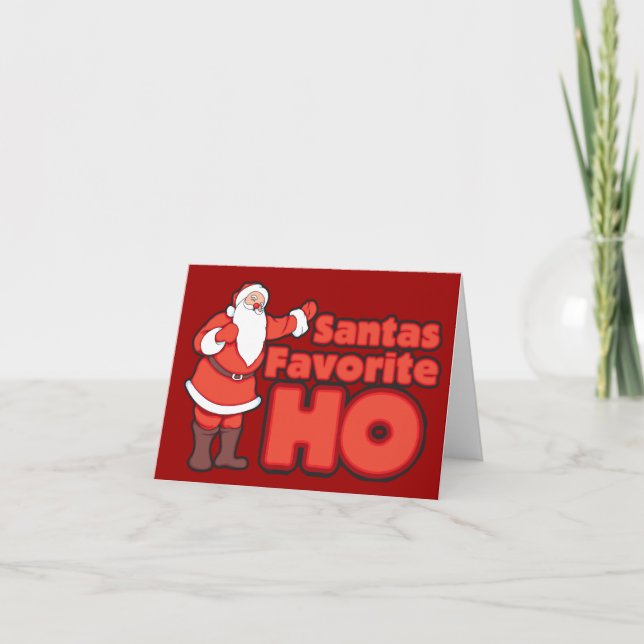 Jultomten Favorite HO Helgkort (Framsida)