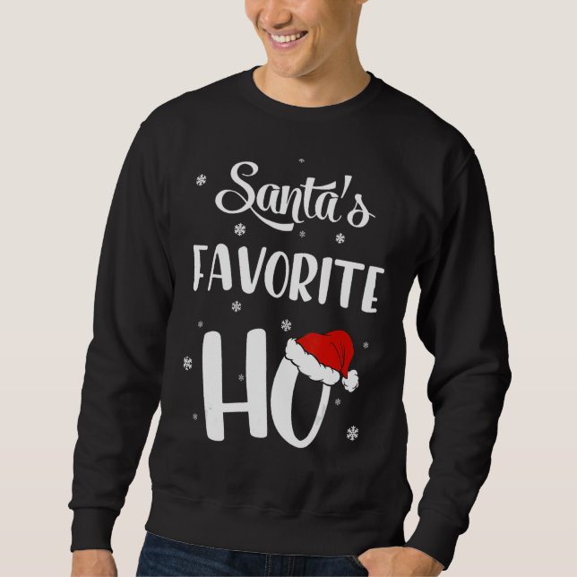 Jultomten Favorite Ho Julafton Lång Ärmad Tröja (Framsida)