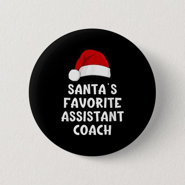 Jultomten Favorite Istant Coach Funny Julafton Knapp (Framsida)