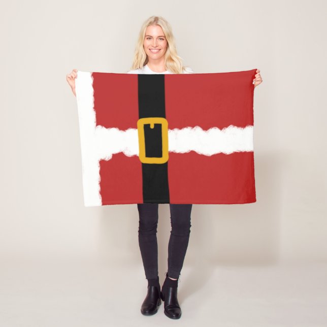 Jultomten Fleecefilt (På plats)