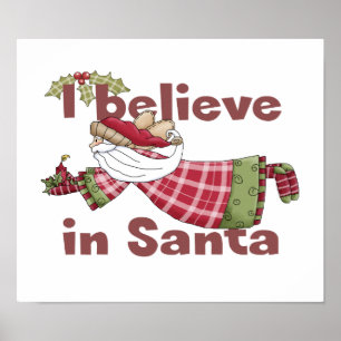 Jultomten Flies Poster