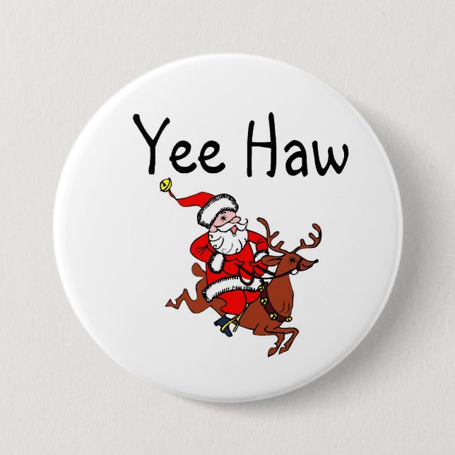 Jultomten för Cowboy för Yee Hawjul Knapp (Framsida)