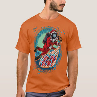 Jultomten för juldykare t shirt
